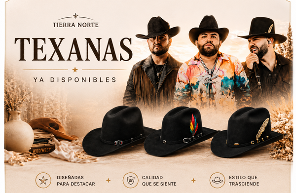 Banner Sombrero Texana Carín León Luis R y Eden Muñóz