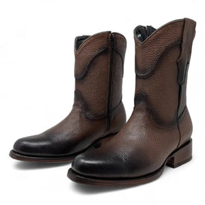 Bota Roper 100% Piel Flother color Café