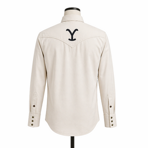 Camisa Vaquera Hombre Arena Regular Fit