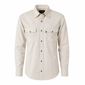 Camisa Vaquera Hombre Arena Slim Fit