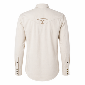 Camisa Vaquera Hombre Arena Slim Fit