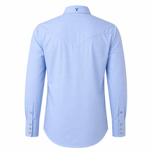Camisa Vaquera Hombre Azul Cielo Slim Fit