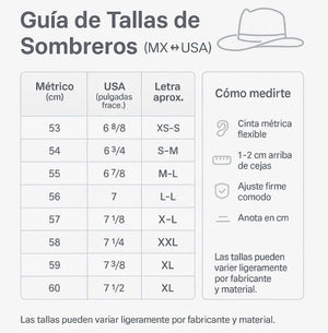 Sombrero Marcon 1000X