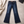 Jeans Mujer Azul Oscuro Double Stone Flare Stretch