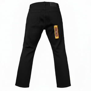 Jeans Hombre Negro Bootcut Stretch