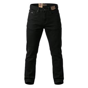 Jeans Hombre Negro Bootcut Stretch