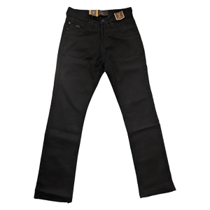 Jeans Hombre Negro Bootcut Stretch