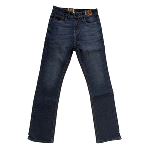 Jeans Hombre Azul Double Stone Bootcut Stretch