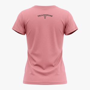 T-Shirt Yellowstone Rosa Mujer