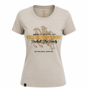 T-Shirt Yellowstone Arena Mujer