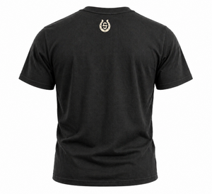 T-shirt Stetson manga corta negro