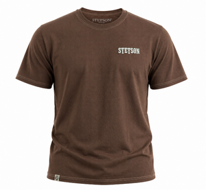 T-shirt Stetson manga corta