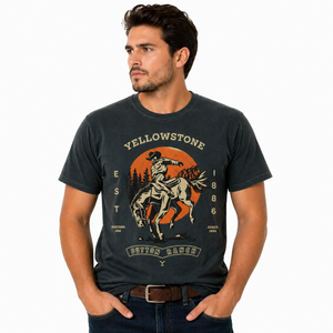 T-Shirt Yellowstone Dutton Ranch Monta