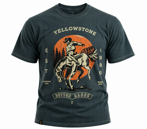 T-Shirt Yellowstone Dutton Ranch Monta