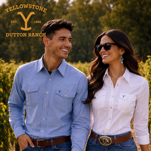 Yellowstone Dutton Ranch Ropa de la serie en Tierra Norte