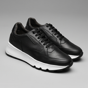 sneakers negro piel napa Tierra Norte