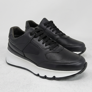 sneakers negro piel napa Tierra Norte